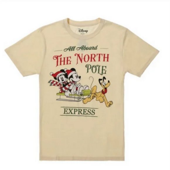 Disney Tops - Disney North Pole Express Tee Shirt (Unisex)